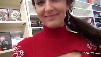 Young Temporary Employee Gets Fucked And Impregnated In A Video Store In This Explicit Scene