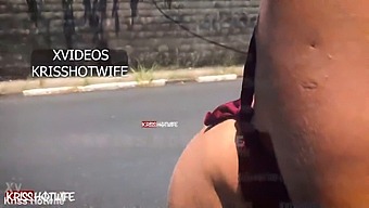 Kriss And Noel, Wife And Husband, Undress In A Moving Car In Salvador Bahia On Christmas