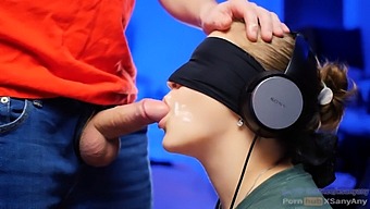 Sensual Blindfolded Taste Test With A Stunning 18+ Babe