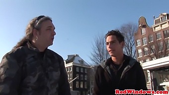 A Dutch Prostitute Receives Facial Cumshot After Oral Sex