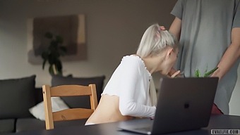 Eva Elfie'S Intimate Zoom Call Turns Into A Steamy Encounter