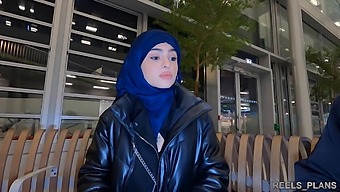 Nadja, The Veiled Iranian, Experiences Anal Sex In A Toilet And Hallway As Payment For A Flight