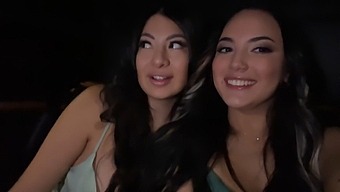 Voluptuous Latina Friends Seduce And Pleasure Their Uber Driver In Steamy Ffm Threesome